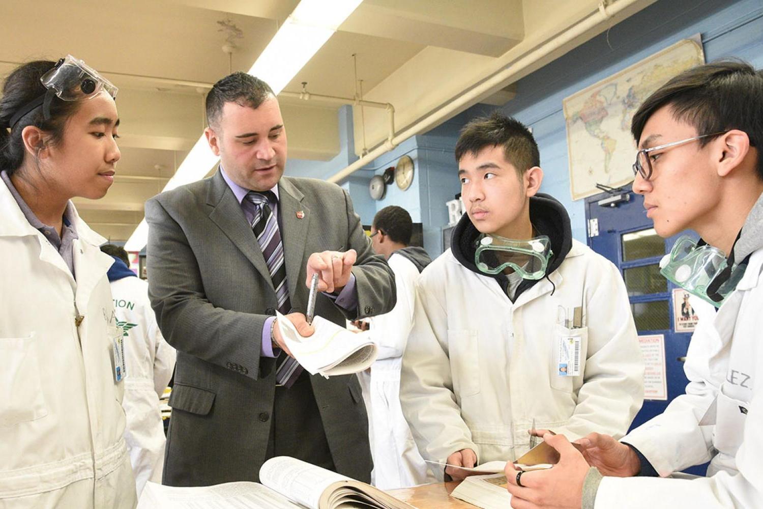Aviation High School driving interest in STEM
